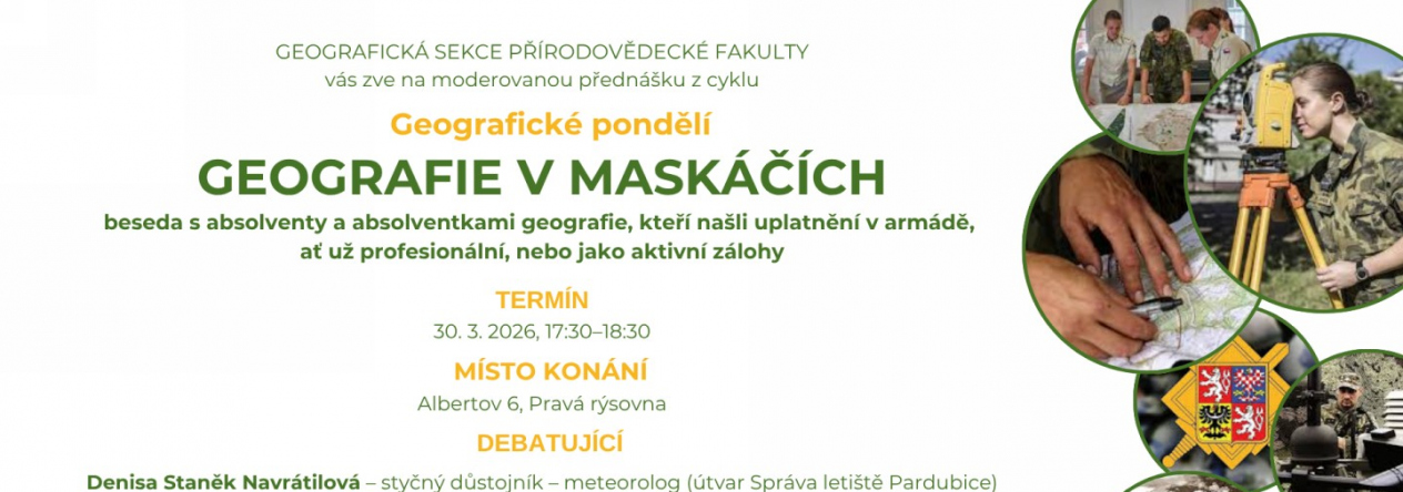 geografie v maskáčích