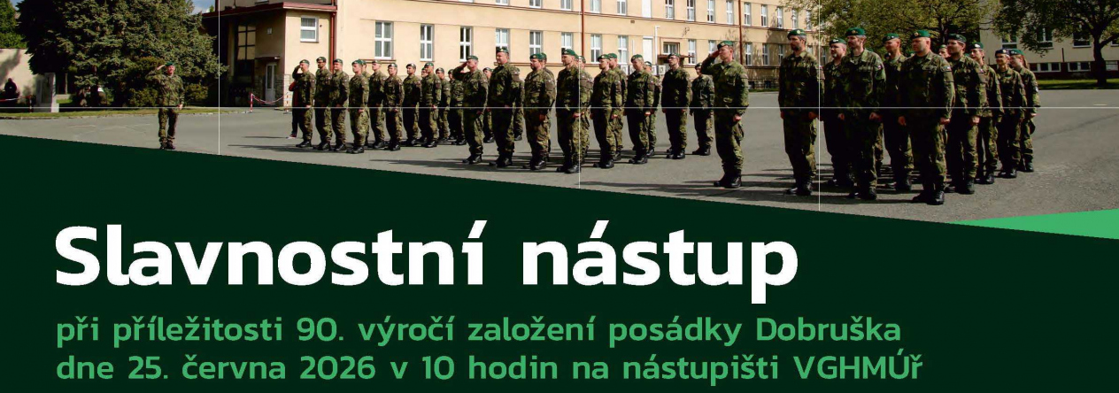 90. výročí posádky Dobruška
